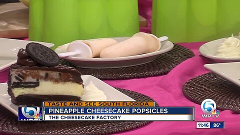 Recipe for pineapple cheesecake popsicles
