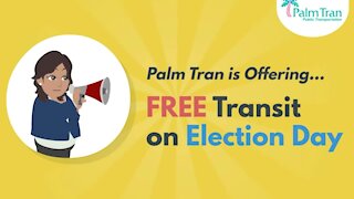 Palm Tran helping get voters to polls