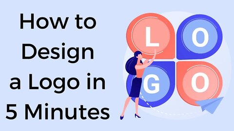 How to design a Logo in 5 minutes (English Tutorial)