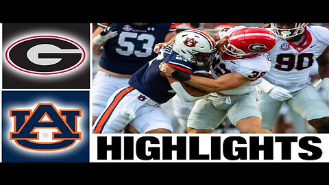 #1 Georgia vs Auburn Highlights | College Football Week 5 | 2023 College Football