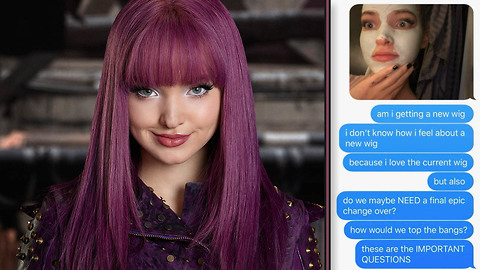 Dove Cameron Texts the President of Disney Some "Important Questions" About 'Descendants 3'