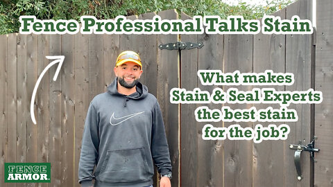 NAFCA Fence Training School: What Is The Best Stain For The Job? | Fence Armor
