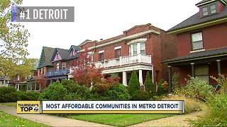 Thursday's Top 7: Most-affordable cities for homebuyers in metro Detroit