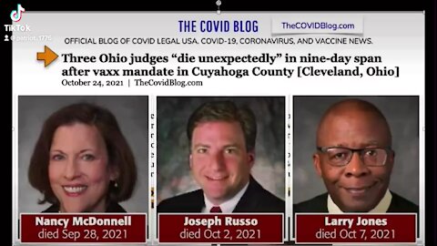 3 Ohio Judges Die From the Experimental Gene Therapy Injection