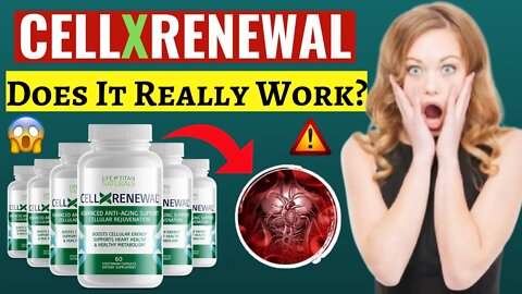 CELLXRENEWAL - Does CellXRenewal Work? 😱 Is CellXRenewal Worth Buying? (Honest CellXRenewal Review)