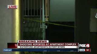 Man shot at Fort Myers apartment complex -- 6am live update