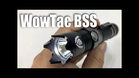 Wowtac A1S BlackScoutSurvival BSS TAC V2 1150 Lumens CREE LED Flashlight Review