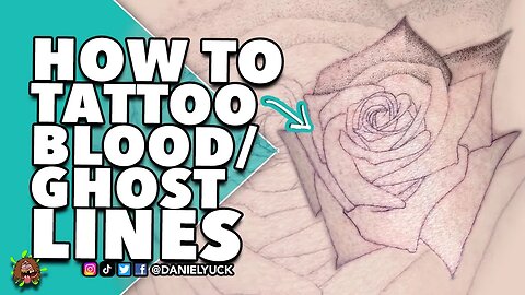 How To Tattoo Ghost/Blood Lines
