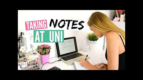 How To Take Notes At Uni + Stationery Haul (Back to School)