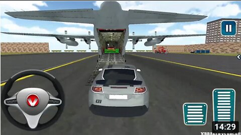 Airplane Pilot Car Transporter Simulator 2017 - Android GamePlay FHD