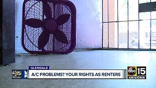 Renters say apartments in Glendale have been without A/C for weeks