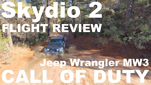 Skydio 2: Drone Life! - Jeep Wrangler MW3 - Call of Duty (4K)