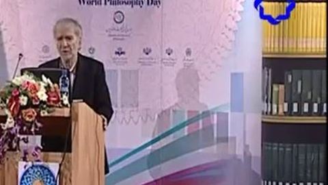 Dr Dinani speech about Iran before Islam- World Philosophy Day