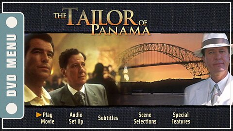 The Tailor of Panama - DVD Menu