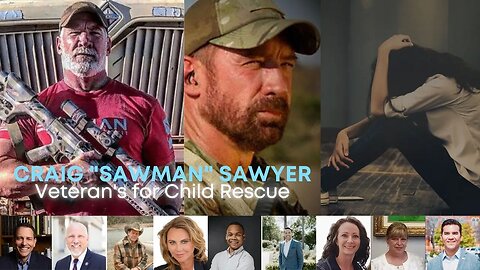 Craig Sawyer "Veterans' for Child Rescue" - How Many More rally