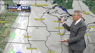 Day eight of clouds Wednesday with a high of 35