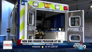 New UA EMS degree program to teach leadership skills