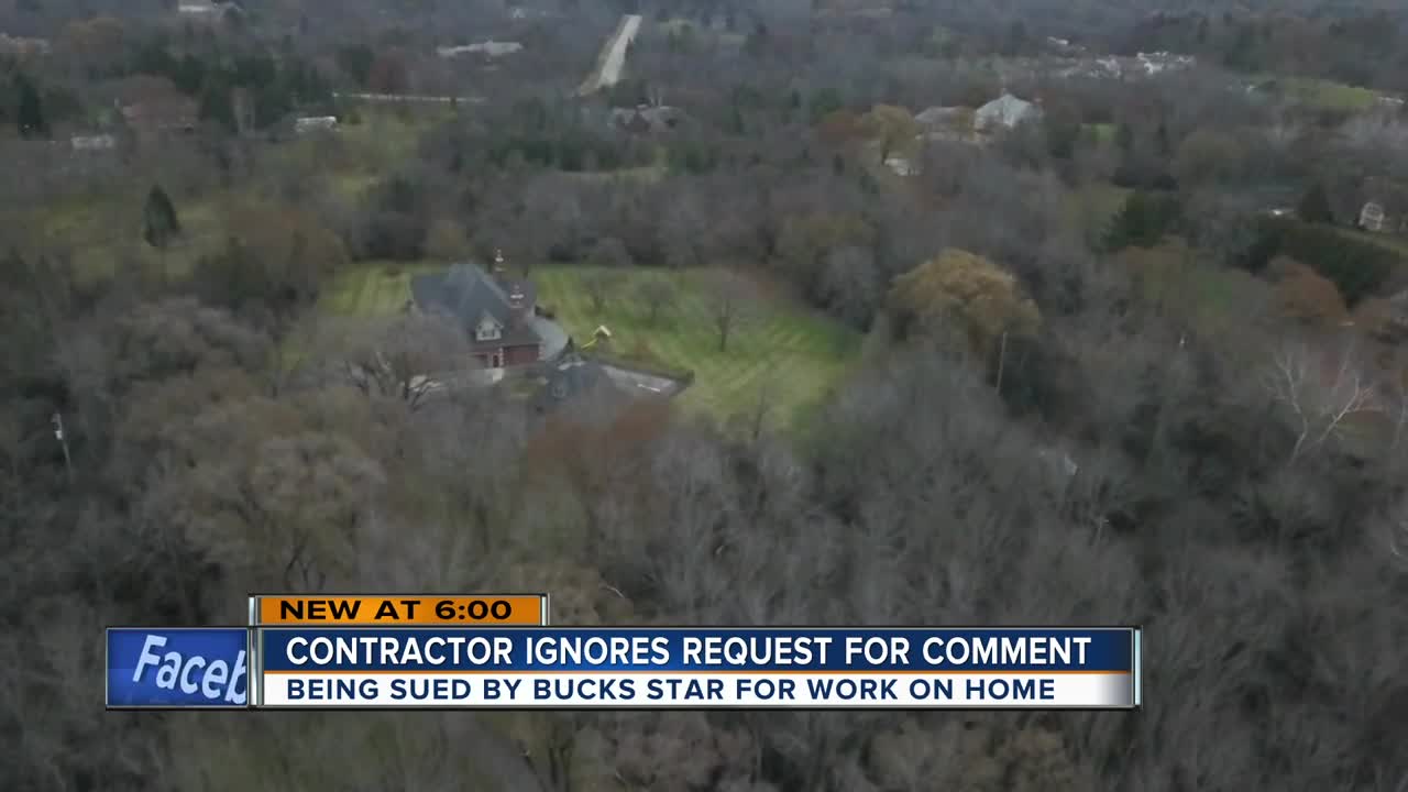 Contractor being sued by Giannis ignores request for comment