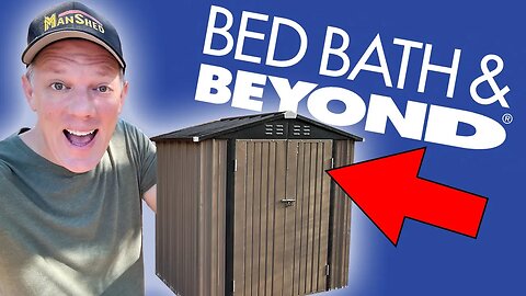Speed Build: Assembling a Furniwell Outdoor Metal Storage Shed in Just 5 Minutes!