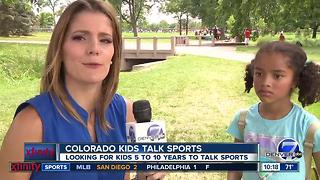 Colorado Kids Talk Sports Broncos