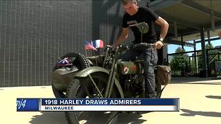 Century-old Harley travels cross-country