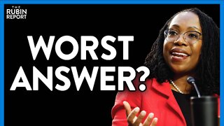 Supreme Court Nominee Refuses to Answer This Question for 6-Year Olds | DM CLIPS | Rubin Report