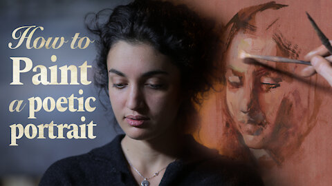 Sebastian Salvo Demonstrates How to Paint a Poetic Portrait