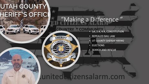 UCA - SHERIFF - P1 - UT COUNTY SHERIFF Mike Smith - Making a Difference