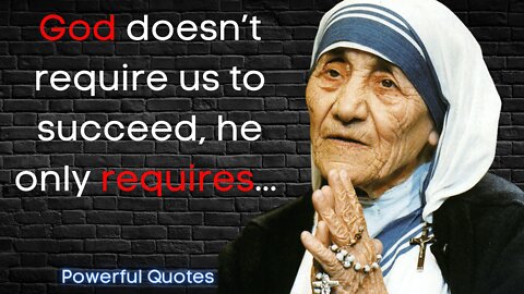 These 15 Mother Teresa's Quotes Are Life-Changing | Quotes That Inspire Love, Faith, and Hope