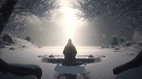Deep Winter Meditation — Calm Winter Atmosphere — Relaxing Ambience