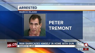 Armed man barricades himself in Marco Island home