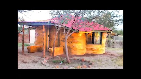 Paperbag Exterior Walls?!!! Does It Work? | Full Version Earthbag House Building