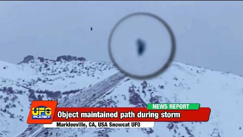 UFO Planet S10E15 – SnowCat operator films UFO at mountain top + 2 other UFO stories