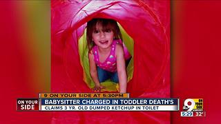 Babysitter charged in toddler death