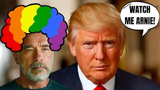 Arnold Schwarzenegger HILARIOUSLY BELIEVES Donald Trump Can't WIN Against Biden! Hollywood NUT CASE!