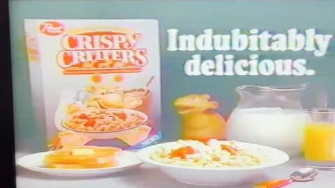 1987 Post Crispy Critters breakfast Cereal Commercial