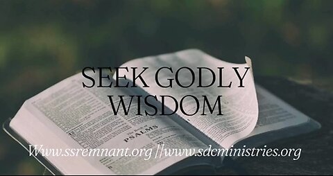 Seek Godly Wisdom