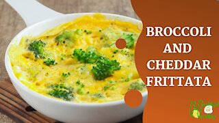 Broccoli and Cheddar Frittata