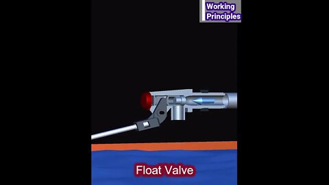 Working principles of float valve