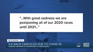 5K race canceled due to COVID-19