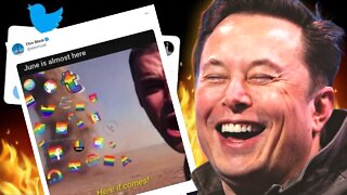 Elon Musk Mocks Woke Corporations Celebrating Pride Month!!!