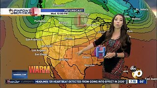 10News Pinpoint Weather with Meteorologist Angelica Campos