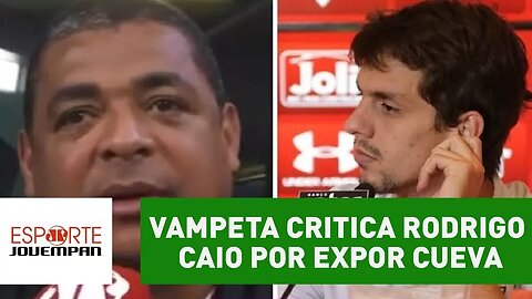 Vampeta critica Rodrigo Caio por EXPOR Cueva em coletiva!