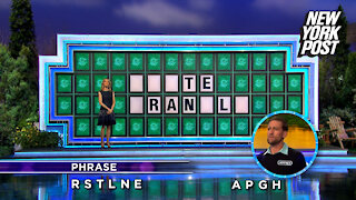 'Wheel of Fortune' host Pat Sajak accidentally gives away answer during show