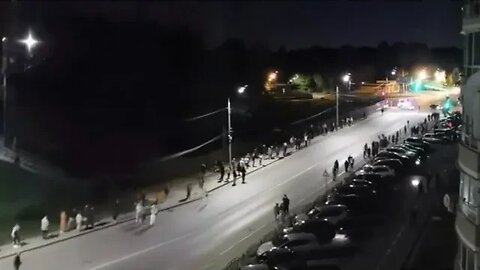 During Ukraine drone attack in Rostov, Russians run to the streets en masse in fear