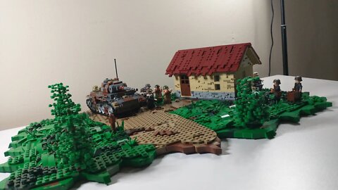 1941 eastern front moc brickmaina contest.
