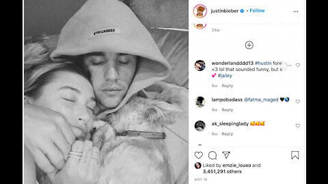 Justin Bieber 'completely and utterly obsessed' with wife Hailey Bieber