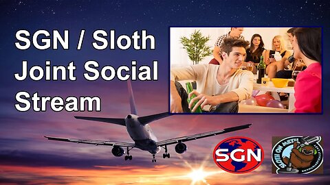 SGN / Sloth Joint Social Stream: Hypersonic flight from Milwaukee to Honolulu Hawaii follow by tour