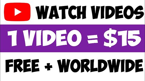 Make Money Watching YouTube Videos In 2023: Free & Available Worldwide