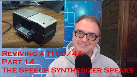 Reviving a TI994A Part 14 - The Speech Synthesizer Speaks